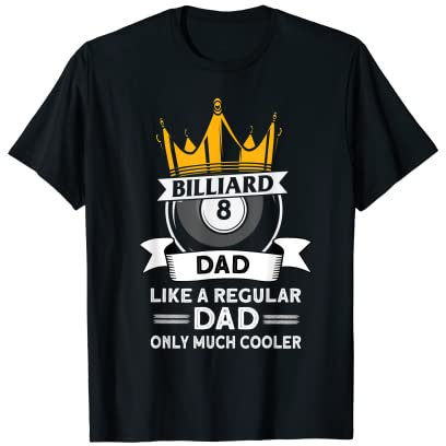 Herren Lustiges Snooker Billard T-Shirt