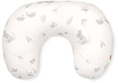 Tutti Bambini Breastfeeding Pillow | Bean-Filled Bamboo Cotton Maternity Pillow, Supportive & Ergonomic Design, Hands-Free Feeding, 55x42cm | Cocoon