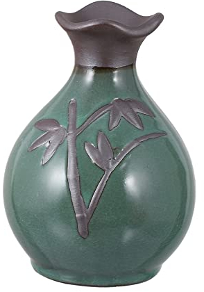 IMIKEYA Keramische Blumenvase Elegante Tischdekoration Schmale Moderne Vase Für Wohnzimmer Büro Veranstaltungen Für Hochzeiten Partys Geburtstage Für Trockenblumen Hydroponik