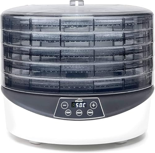 Suinga Déshydrateur rotatif pour fruits, légumes, viandes, poissons (500 W)