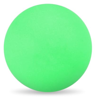 Tischtennisbälle, Große Tischtennisbälle, Lustig Als Katzenspielzeug, Tischtennisbälle, Tischtennisball für Tischtennisplatten Im Innen- und Außenbereich (Green)