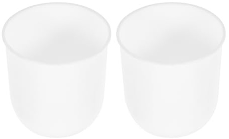 MAGICLULU Toilettenbürstenbecher Aus Kunststoff Wc-Bürstenhalter Für Badezimmer Reinigungsbehälter Für Toilettenreinigungsutensilien Kompakte Aufbewahrung Für Den Haushalt 4.02X3.35X3.35 in