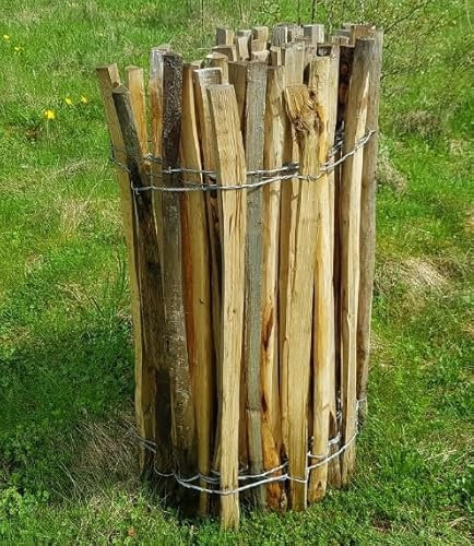 Chestnut Paling Fencing 3ft x 9 m Wide x 5cm deep - 2 Wire
