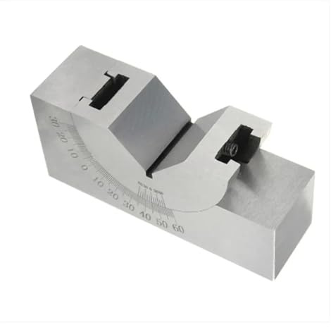 BYINGS AP46 Milling Machine Precision Parts Adjustable Pad 0/30/60 Angle Gauge Debugge V Block Angler Top Tool AP46 for Measuring