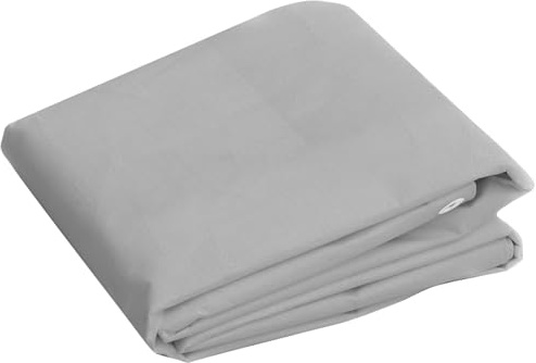 Gecheer Heavy Duty Tarpaulin Cover - Grey 6x6m, HDPE Material, Multi-Use for Garden Furniture, Camping Shelter Model151506