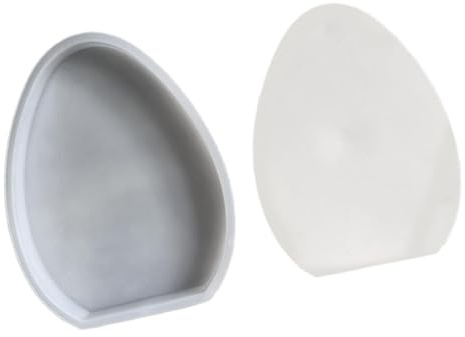 Molde de silicona para huevos de Pascua, decoración de pasteles y fabricación de velas, herramientas flexibles y reutilizables para hornear, suministros de manualidades para entusiastas del bricolaje