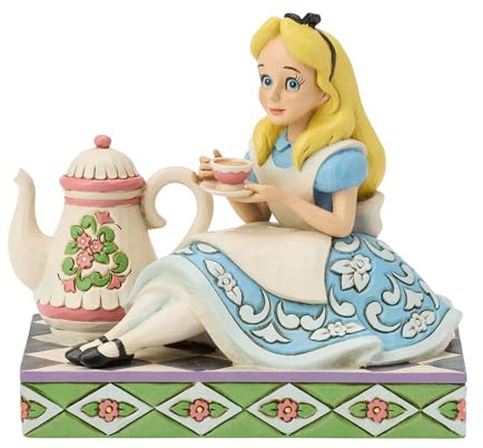 Disney Traditions - Figurita de Alicia con Tetera