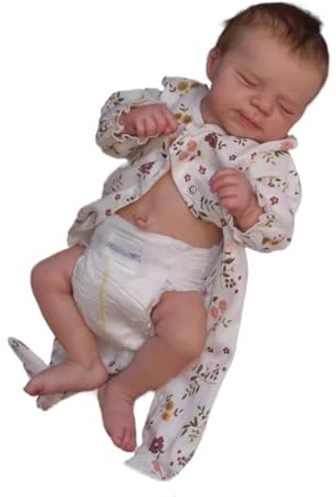 per bambini in silicone da 19 pollici | Bambola realistica, simulazione per dormire, giocattolo per bambini sensazione morbida | gioco di ruolo regalo sviluppo bambino
