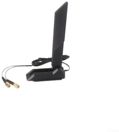 Omnidirectional WiFi 6E Tri-Band 9dBi RP-SMA for PC Router Hotspot Signal Booster 1.2m