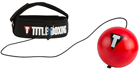 TITLE Boxing Reflex Ball - Freestanding Punching Bag, Specialty Head Movement Training, Portable Boxing Improvement