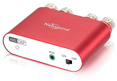 Nobsound NS-10G Pro Hi-Fi DSP 100W (50W x 2) Amplificatore audio digitale Bluetooth 4.2, amplificatore 2.0 Canale Stereo Power Audio, per altoparlanti domestici, versione aggiornata