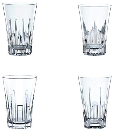 Spiegelau & Nachtmann, 4-teiliges Universalbecher-Set, Kristallglas, 344 ml, Classix, 103243
