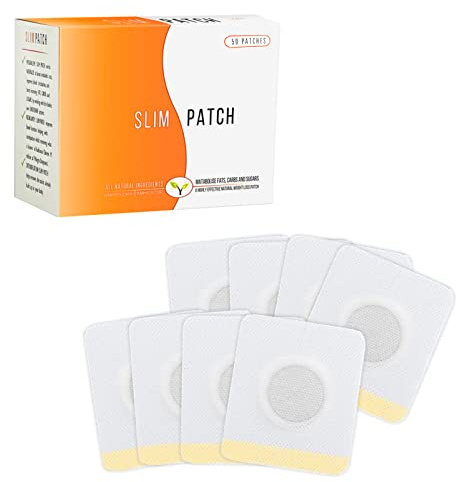 50 pcs Abnehmen Patch,Slimming Patch,Gewichtsverlust Aufkleber,Weight Loss Sticker,Fettverbrennung Bauchfett weg Aufkleber,Bauch-Pellets,Nabel-Aufkleber,für Bierbauch,Eimer Taille,Bauchfett Taille