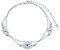 VONALA Evil Eye Bracelet 925 Sterling Silver Hamsa Hand of Fatima Turkish Blue Eye Charm Link Chain Layered Bracelets Religious Protection Jewellery Gifts for Women Girls