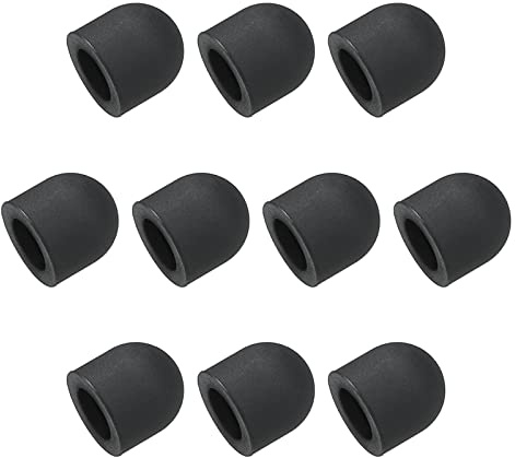 QUARKZMAN 50uds Ópticas Bolígrafo Puntas Conductivo Silicona Goma | Capacitiva Táctil Pantalla Plumas Punta Suave Universal Reemplazo 7mm