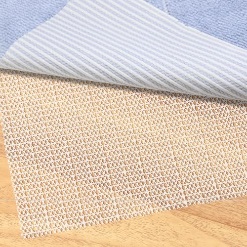 Antirutschmatte für Teppich 80 x 150cm, Schneidbar PVC Teppich Antirutschunterlage, Sicher und geruchlos Teppichunterlage rutschfest für Teppich Schubladen Regale Tablett