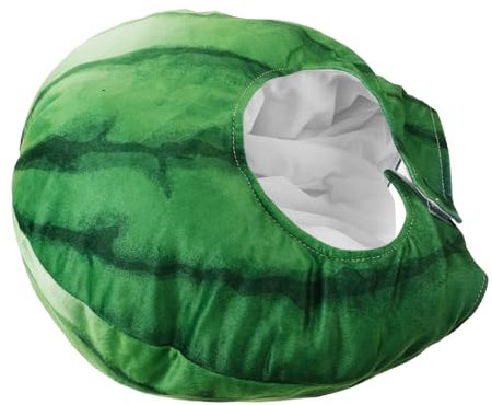 VALICLUD Wassermelonen-plüschhut Für Cosplay Und Partys Lustiges Kreatives Kopfteil Für Innen Und Außenaktivitäten Auffällig Und Originell Für Unvergessliche Fotos