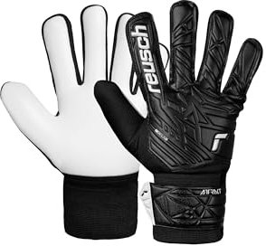 Reusch Attrakt Starter Solid Junior Torwarthandschuhe Kinder Jugendliche Fußballhandschuhe für Jungen und Mädchen geeignet für alle Wetterbedingungen und Spielfeldoberflächen