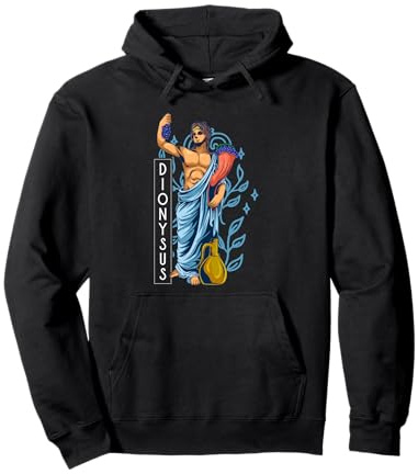 Dieu antique avec amphore - Dionysus Sweat à Capuche