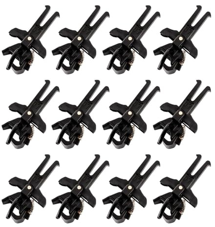 12 delar tågkopplare multifunktionell hobbytåg tillbehör för 1:87 modifiering L svart