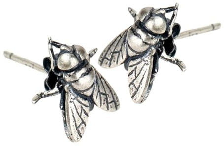 TEHAUX Boucles Oreilles Pour Femmes Design Mouche Compact Bijoux Délicats Adaptés à Divers Styles Vestimentaires Et Occasions