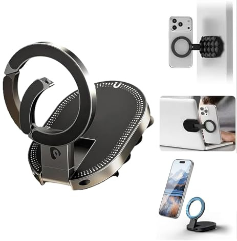 YipuVR Maglock Suction Mount,3-in-1 Magnetic Suction Cup Phone Mount