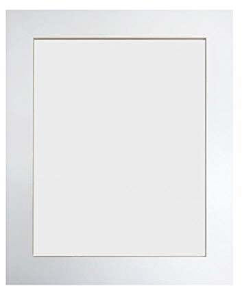FRAMES BY POST Metro White Picture Photo Frame Plastic Glass 40 cm x 30 cm
