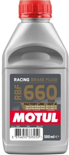 Motul DOT 5.1 Brake Fluid 0,5 Liter | 101666 / 111482, Rbf 660 Factory Line