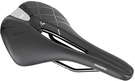 Soyeacrg Bicycle Saddle for Women Men Ergonomics Design Central Relief Zone Replacement Saddle for MTB Road Exercise Trekking Folding Hybrid Cruiser Bikes XC Saddle Seat,Gray