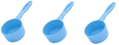 POPETPOP 3 Piezas Vaso Medidor Cuchara Medidora Cucharas De Comida Para Gatos Cuchara De Comida Para Mascotas Tazas Medidoras Para Alimentos Pala De Agua El Perro Herramienta