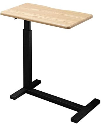 Betttisch, höhenverstellbar, robust, für Zuhause und Krankenhaus, vielseitig einsetzbar, ideal für Laptop, Mahlzeiten, praktischer und stabiler Nachttisch