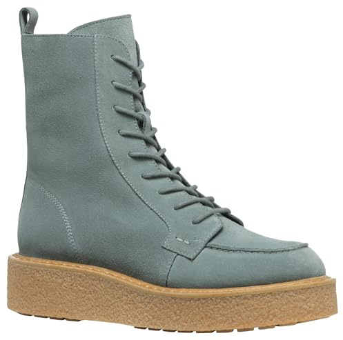 Geox Bottines D Elidea B Ankle pour femme, sauge, 41 EU