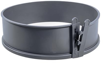 DECOCINO Molde desmontable de 26 cm de diámetro, con base de porcelana, molde de alta calidad con revestimiento antiadherente, para hornear pasteles, tartas, etc. Apto para lavavajillas