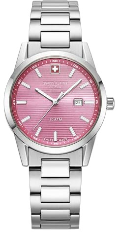 swiss alpine military Damen Uhr Analog Quarz 77767.1 Edelstahl
