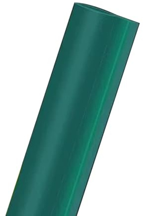 Protector de Cable de Suelo, Pasacables de Suelo, Material de PVC, Funda Aislante a Presión, Adecuado para Cables y Alambres de Exterior(Green,500x1.8cm/197x0.71in)