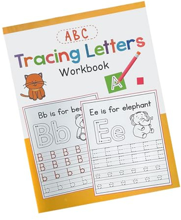Kids handskrift Practice Workbook – A4-bokstavsspårning bok