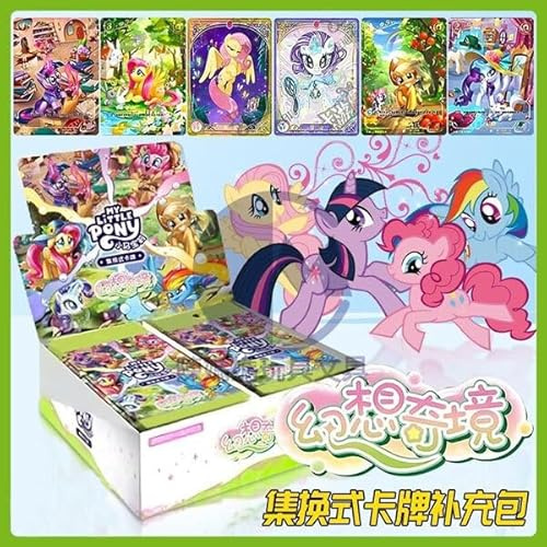 Kayou | Mon Petit Poney Carte à collectionner scellée | Boîte chinoise simplifiée édition | 15+ ans (Terre des rêves - Emballage assorti)
