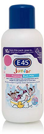 E45 Junior Foaming Bath Milk by JUNIOR