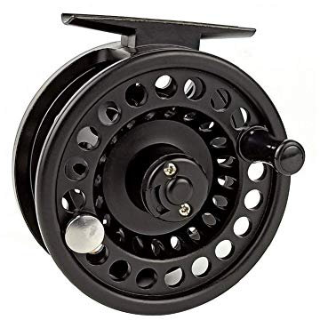 BANGHA Fliegenrolle Fliegenrolle Zentrum Drag-System Graphite Größe 3 4 5 6 7 8 Fly Angelrollen Fliegenfischen Rollen (Size : 7 8)