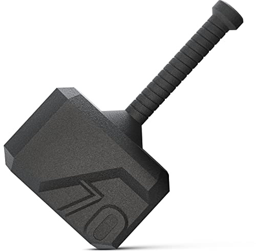 Tribe WOD Hammer Kettlebell 31,8 kg, martello Thor da 32 kg, per allenamento cardio, pesi per mani, set di attrezzature da palestra per donne e uomini (6,8-31,8 kg) | Stormbreaker Shake