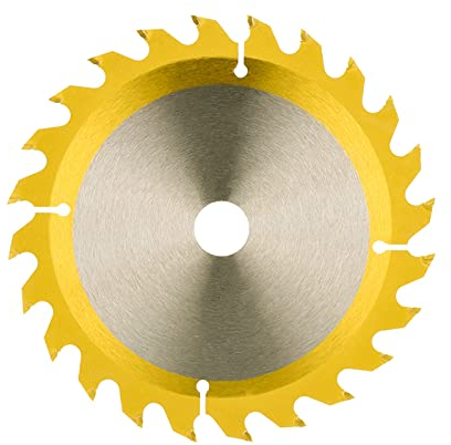 JAINGU 160 x 20 mm TCT-Holztrennscheibe 16/24/30/60/80 Zähne Kreissägeblatt TiN-beschichtetes Hartmetall-Sägeblatt,160x20mm 24T