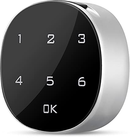 zahlenschloss schrank elektronisch,Zahlenschloss Schrank Elektronisch,Spindschloss Elektronisch,Digitales Passwort-Safe-Schloss,Digitales Elektronisches Passwort-Code-Schloss Mit Touchsn Für Schrank-B