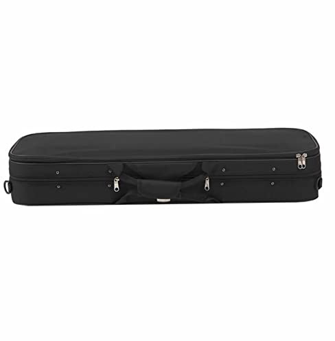 Schwarzer Oxford 4/4 Violinenkoffer Mit Hygrometer Handgefertigter Violinenkoffer Volle Größe Violinkoffer