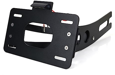 MotorräDer Hinterer Nummernschild Halter Motorrad Styling Seitlicher Kotflügel Eliminator Seitlicher Kennzeichenhalter Seitlicher Kennzeichenhalter Für Shadow Für VT 600 C 1988-2000