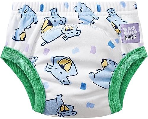 Bambino Mio, Töpfchen Trainingshose Kinder Trainerhosen Töpfchentraining Trainingsunterhosen, Knurr, 3-4 Jahre
