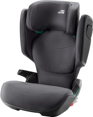 BRITAX RÖMER Barnstol 15–36 kg KIDFIX M i-SIZE, med ISOFIX och ventilation, 100–150 cm (i-SIZE), 3,5 till 12 år, midnattsgrå