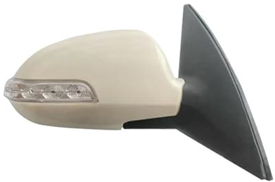 Espejos retrovisores completos Para Hyundai I30 2009-2012 Con Calefacción Y Plegado Automático Electrónico Lente Vidrio Señal Giro Conjunto Espejo Retrovisor Lateral Puerta Ala Derecho-ESPEJO COMPLETO
