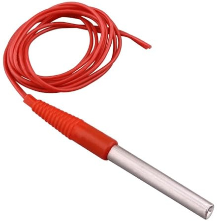 MNUPL 1pc 12v/24v Cartridge Heating Element For Fish Tank 1m Fully Sealed Waterproof Cable 50w/100w/200w Electric Water Heater Pipe Ss304(24V 50W)