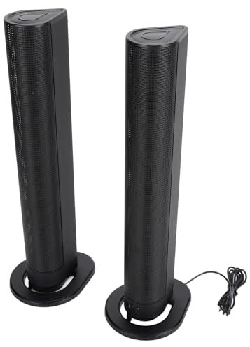 Subwoofer da 40w Subwoofer 3D Home Theater Speaker, 4 Kit di Altoparlanti Wireless Driver per Computer TV, Suono Hifi con Tecnologia, Altoparlanti a Torre Verticale, Batteria da