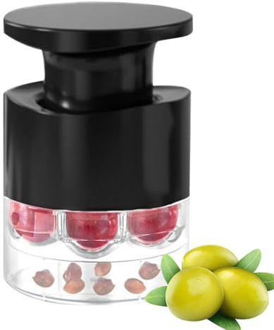 Dénoyauteur de cerises | Outil de dénoyautage des cerises | Putter à cerise à 7 trous | Portable Push Down Dénoyauteurcerises | Gadgets de cuisine pour Prunes, cerises, litchis, dattes, raisins